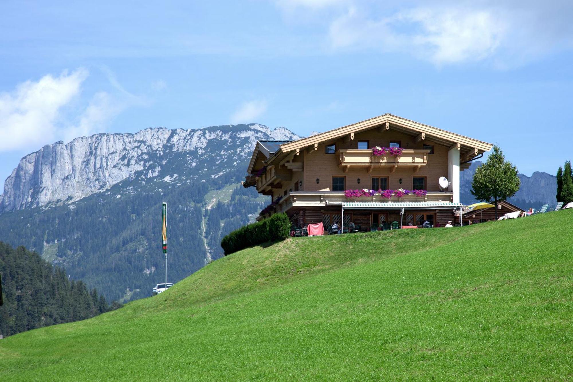 Alpengasthof Oberweissbach Waidring Exteriör bild